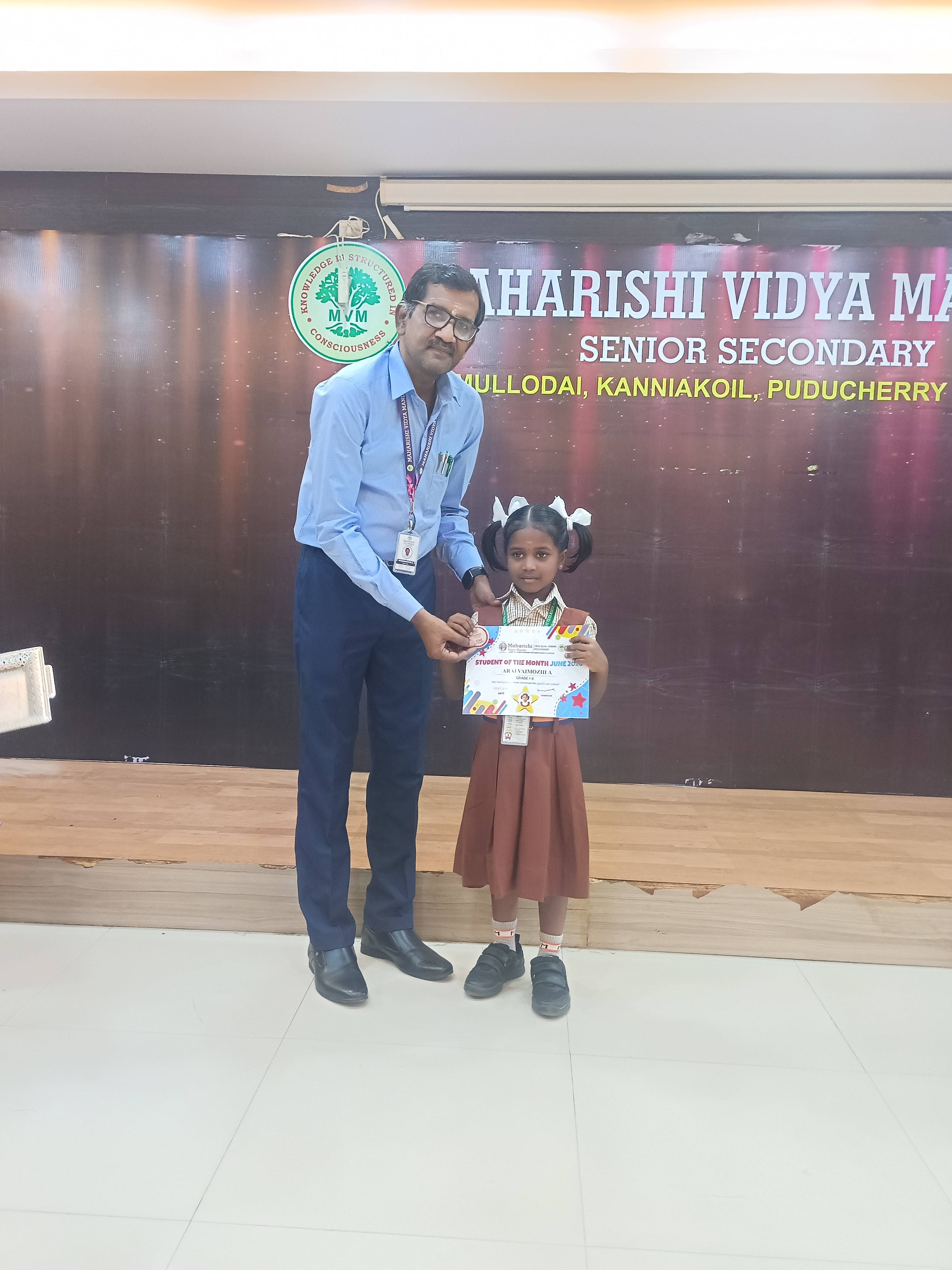 STAR OF THE MONTH & CLASS LEADER FOR JUNE -2026