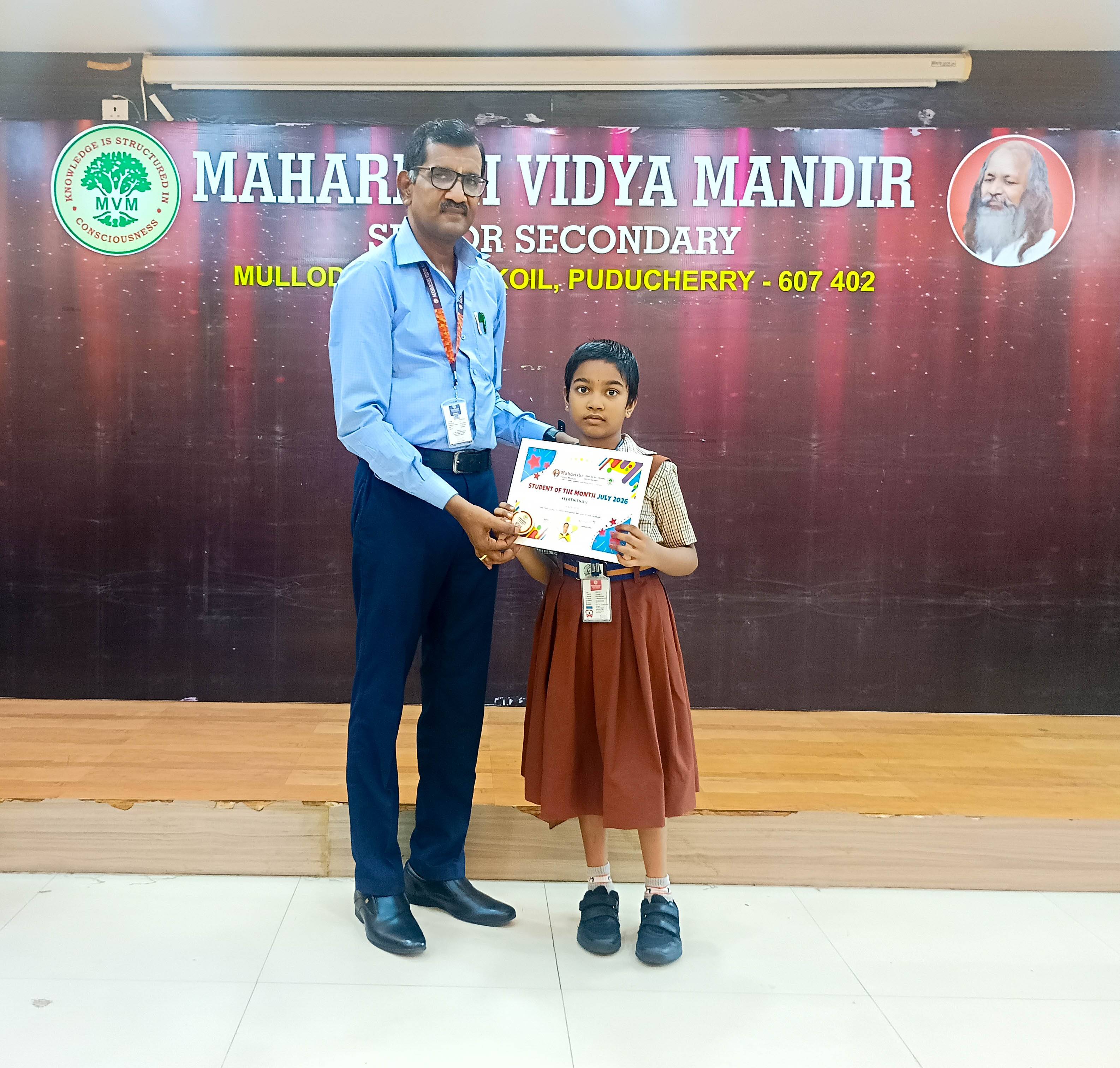 STAR  & CLASS LEADER FOR THE MONTH OF JULY-2026